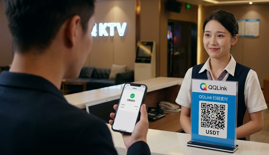 31 KTV訂房也能用USDT?QQLink掃碼支付讓預約更快、更方便!