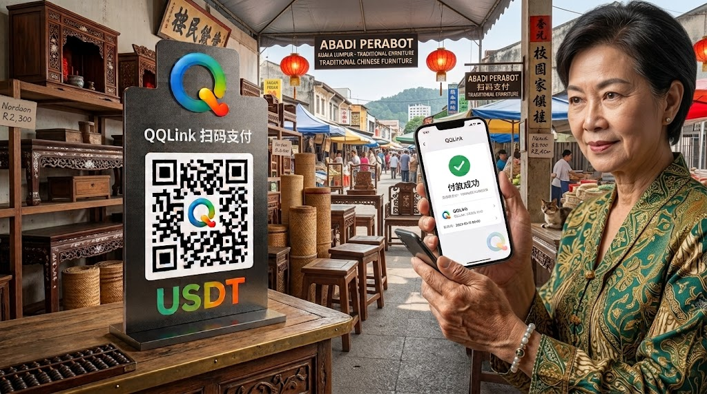 41 裝修辦公室也能刷USDT?QQLink讓建材採購一步到位