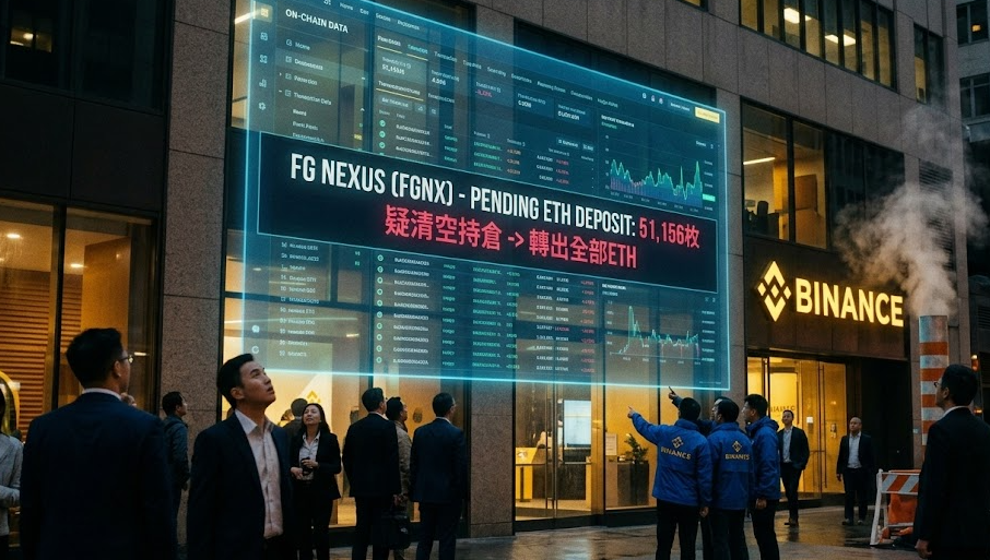 FG Nexus疑似清倉ETH！8,660萬美元虧損釋放什麼市場訊號？