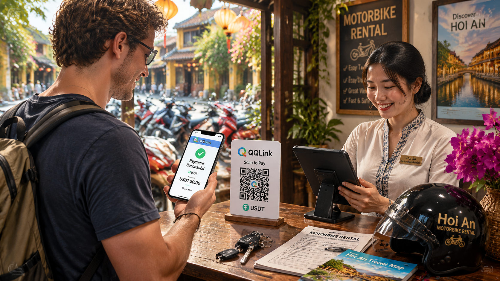 16 USDT跨境支付興起,QQLink重塑東南亞旅遊消費
