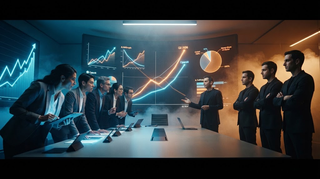OpenAI逼近Anthropic，企業AI市場加速洗牌缩略图