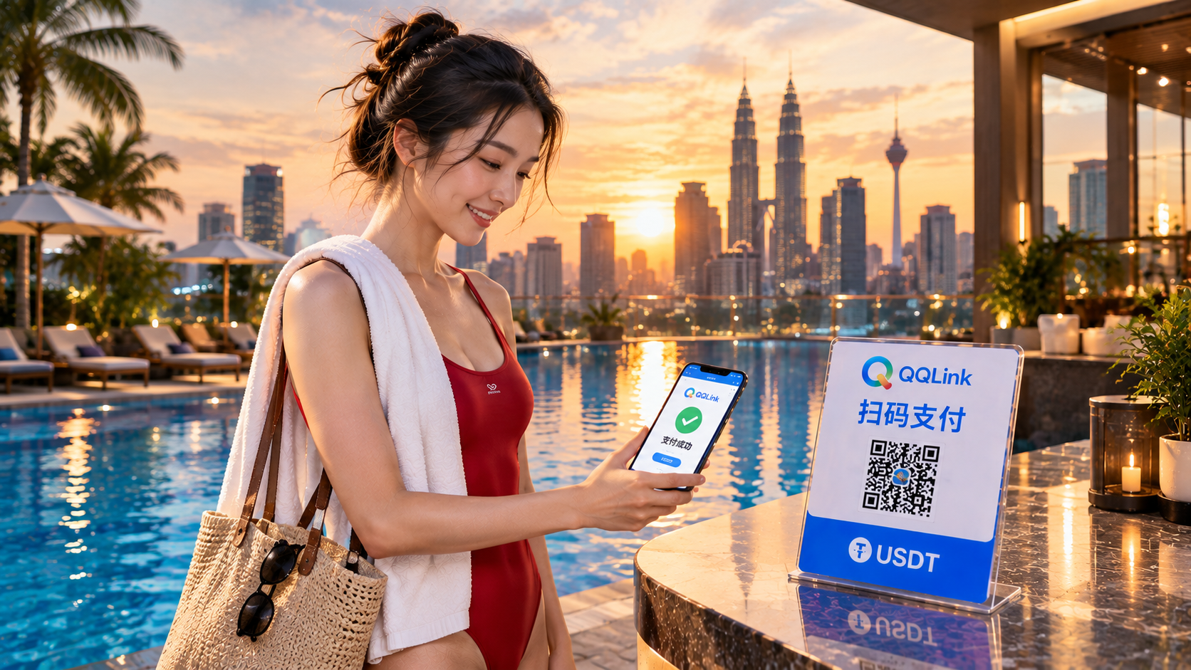 14 QQLink推出USDT扫码支付,重塑马来西亚线下消费新体验