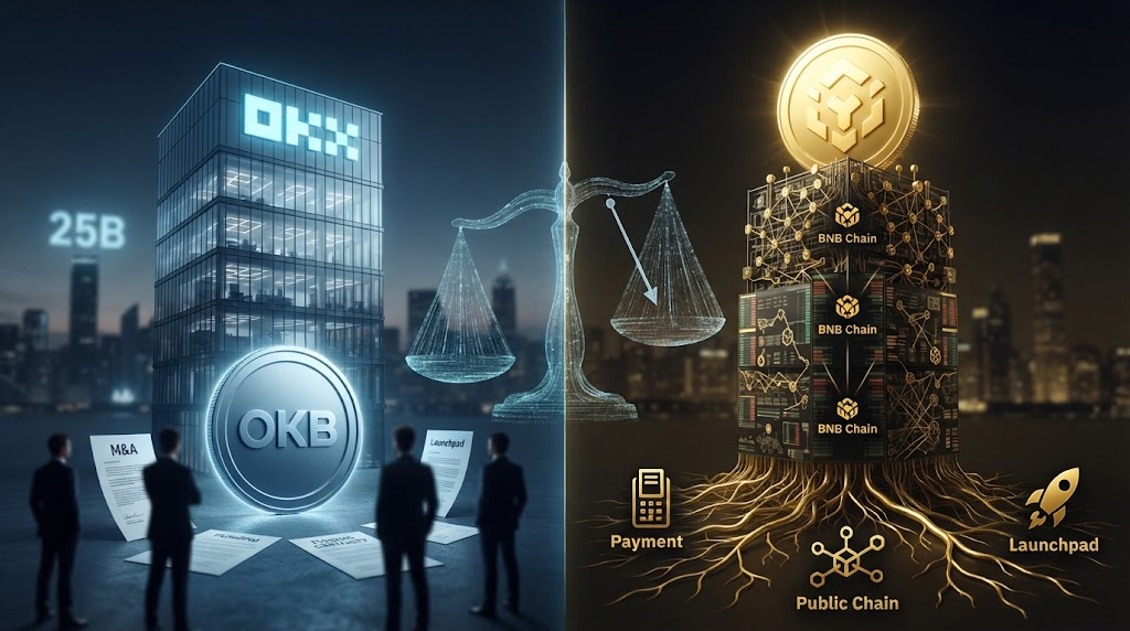 OKX估值250億！BNB與OKB市值差距因何而來？