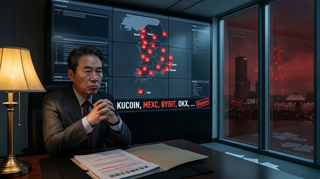 76 南韓封鎖27家加密交易所!KuCoin、MEXC遭波及